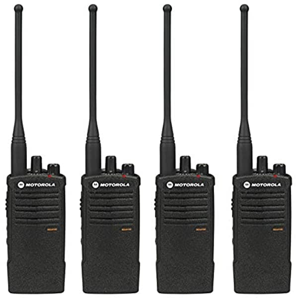 Motorola Rdu4100 Rdx Business - Radio Profesional Bidireccional Uhf De 2 Vías (Paquete De 4)