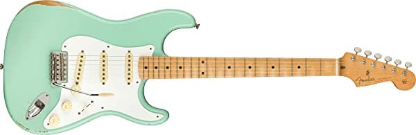 Fender Vintera Road Worn '50S Stratocaster Guitarra Eléctrica Diapasón De Arce Verde Surf 149972357