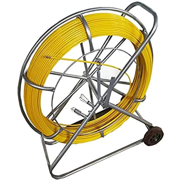 Pescado Cinta Fibra De Vidrio Cable De Alambre Running Rod Conducto Rodder Fishtape Puller 12 Mm 170553