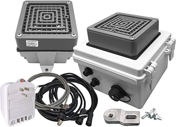 Linortek Netbell-Kb-E1 Red Todo-En-Uno Extra Fuerte Automático De Fábrica Almacén Industrial Almuerzo Break Buzzer Sistema Programable Campana Temporizador Basado En Web Controlador De Campana Con Un Zumbador Externo 01-910-00046