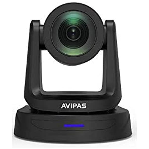 Avipas AV-2020G 20X SDI/HDMI/USB PTZ Cámara con PoE+ (Gris Oscuro)