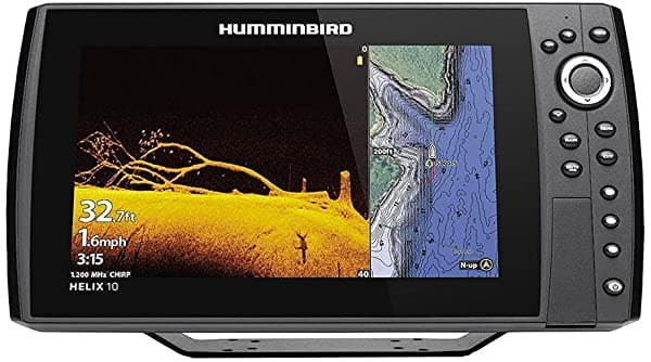 Humminbird 411410-1Cho Helix 10 Mega De Chirp Di+ Gps G4N Cho Collo Cabeze Fish Finder