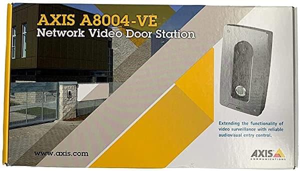 Axis Communications 0673-001 A8004-Ve - Estación De Video Para Puerta Cámara De Vigilancia De Red Negro/Gris
