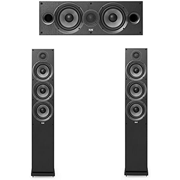 Elac Sistema De Debut 2.0 - 3.0 Con 2 Altavoces De Columna De F6.2 1 °C6.2 Altavoz Central Elac-3.0-F6.2-C6.736
