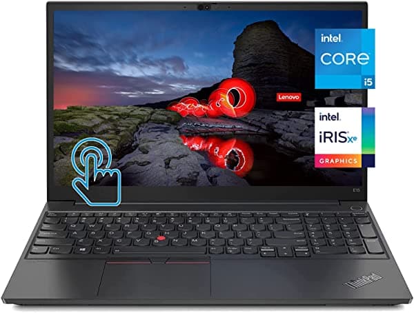 Lenovo Thinkpad E15 - Laptop Empresarial Pantalla Táctil Fhd Ips De 15.6 Pulgadas Intel Core I7-1165G7 Gráficos Intel Iris Xe Teclado Retroiluminado Lector De Huellas Dactilares Wifi 6 Win11 Pro (16 Gb Ram | 1 Tb Pcie Ssd)