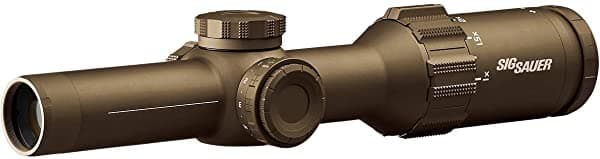 Sig Sauer Tango6T 1-0.236X0.945 In 1.181 In Riflescopio Sfp M855A1 Socom Hellfire Iluminado Sot61233