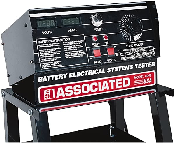 Associated Equipment Equipo Asociado 6042 12/24V 500 Amperios Digital Probador Del Sistema Eléctrico