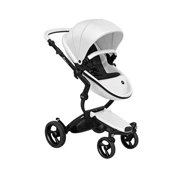 Mima Xari Stoller 4G Chasis Negro Asiento Blanco Como El Paquete De Inicio Negro