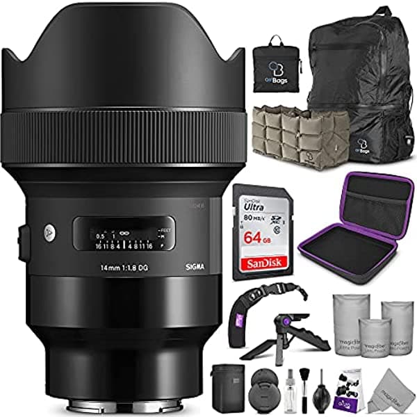 Sigma 5.906-23.622 In F/5-6.3 Dg Dn Os Sports Lente Para Sony E Mount Con Altura Photo Completa Accesorio Y Paquete De Viaje KM0961