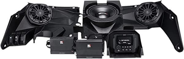 Mb Quart Mbqx-Stg3-1 X3 Radio Altavoces Sub Paneles Amperios