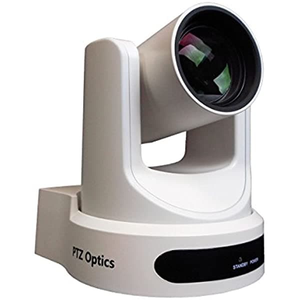 Ptzoptics Cámara Ptz De Interior Full Hd De 2 Mp Zoom Óptico De 12X 1920 X 1080 A 60 Fps Usb 3.0 Hdmi Transmisión Ip Cvbs 72.5 Grados Fov Color Blanco 12X-USB