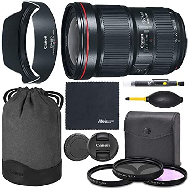 Canon Ef 0.630-1.378 In F/2.8L Iii Usm Lente (0573C002) + Aom Bundle Package Kit - Versión Internacional (1 Año Aom Wty) CN163528III515JK