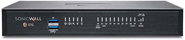 Dispositivo De Seguridad De Red Sonicwall Tz570 Y 2 Años Secure Upgrade Plus Essential Edition (02-Ssc-5662) 9303018000