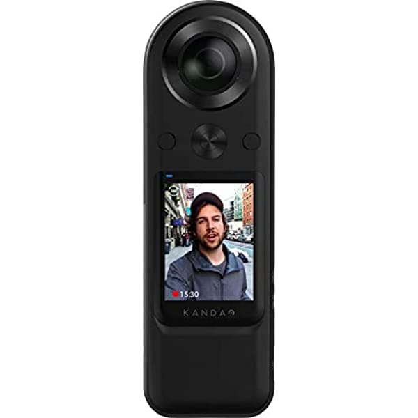 Kandao Qoocam 8K Enterprise Con Cámara Hdmi De Visión Completa Para Transmisión De Eventos En Vivo Video De Vlogging Y Con Cámara Digital De Soporte 5G Cámara Web Cumple Con Webex Zoom De Redes Sociales Populares 1000008283