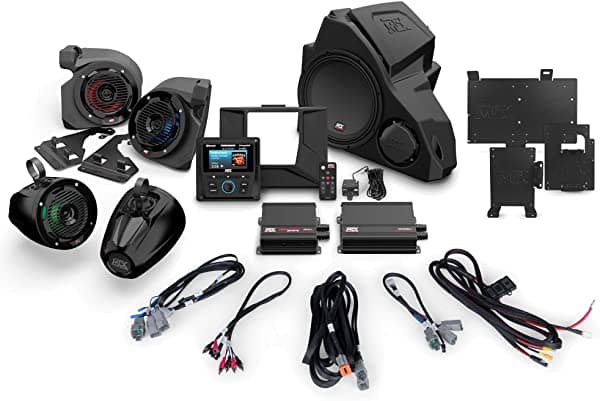 Mtx Sistema De Audio De 5 Altavoces Para Vehículos Polaris Rzr 2014 + RZR-14-THUNDER5