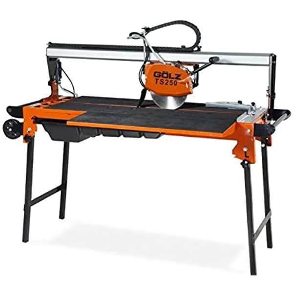 Gölz Ts250 - Sierra Para Azulejos De Mampostería (9.843 In) Longitud De Corte 44 7/8" (1140 Mm) + 2 Libre De 10"