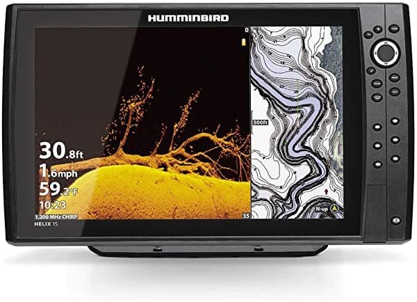 Humminbird 411310-1CHO Helix 15 Chirp Mega DI+ GPS G4N CHO (Solo Cabezal de Control) Ecosonda