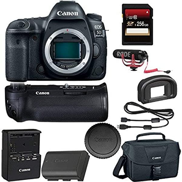 Canon Eos 5D Mark Iv Dslr Body - Con Agarre De Batería Canon Bg-E20 1483C002BGE20BDL