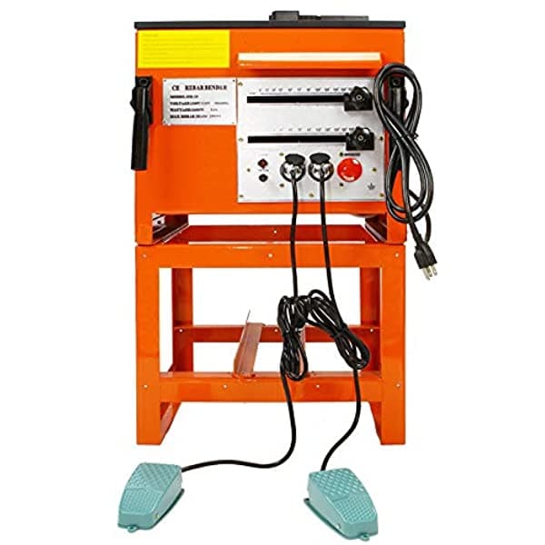 Generic Portable 1" 25 Mm Rebar Flexión Bender Pipe Tubo Eléctrico 110 V - 1600 W