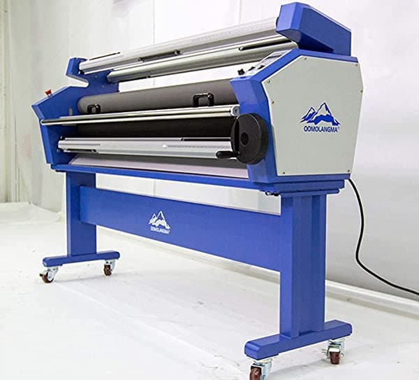 QOMOLANGMA Us Stock - Rollo De Papel Laminado Y De Montaje De Gran Formato Para Máquina De Laminado Y Montaje De 55 Pulgadas Soporte Completo Automático Gran Formato AB24555