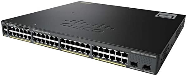 Cisco Catalyst Ws-C2960 X -48Lps-L 48 Port Ethernet Switch Con 370 W Poe