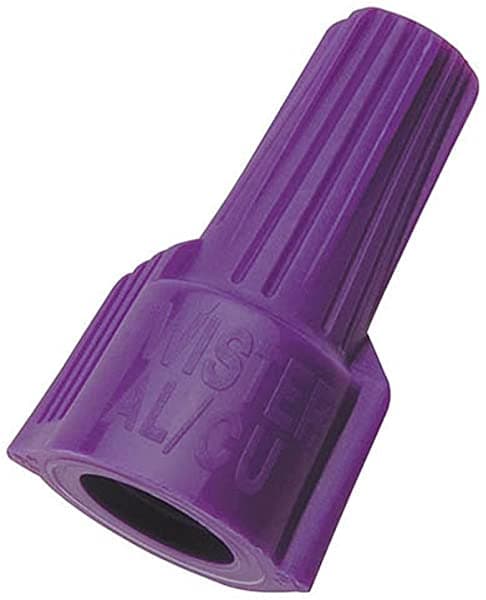 300 Piezas Ideales Al/Cu Twister #65 Conectores De Alambre Púrpura Cobre A Aluminio CCUAL