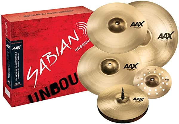 Sabian AAX Praise & Worship Set De Platillos 14″ Hi-Hats Medium 16″ Y 18″ Crashes 21″ Ride Free 10″ Splash (25005XC-PWB)