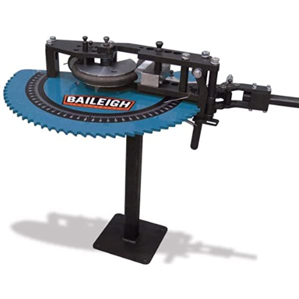Baileigh Rdb-050 Plegador De Tubo De Extracción Giratorio Manual Con Soporte Y Mango Con Capacidad Para Tubo De 2-1/2 Pulgadas