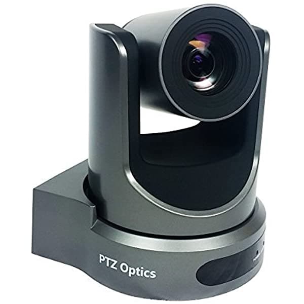 Ptzoptics Cámara De Videoconferencia Y Transmisión En Vivo - Cámara Usb Ptz (20X-Usb Gris)