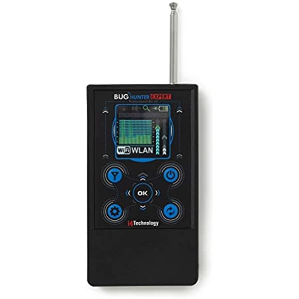 i4 Technology Detector De Errores Anti Espía | Detector De Señal Rf Profesional | Barredora De Insectos Espías De Alto Sensible | Buscar Teléfonos Móviles Gps Track BH-03 Expert