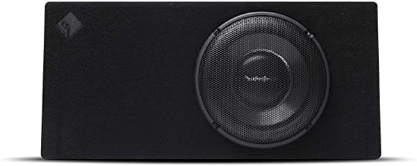 Rockford Fosgate T1S-1X12 Power Single 12" T1 Slim Sellado Recinto Cargado