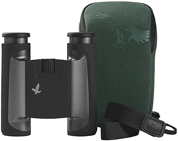Swarovski 10X25 Cl Binoculares De Bolsillo Anthracite Wild Nature Field Fondo 46156