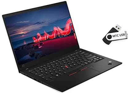Lenovo Thinkpad X1 Carbon Gen 9 Portátil 14.0" Fhd Ips 400 Nits Intel Core I7-1165G7 Hasta 4.90 Ghz Gráficos Uhd 16 Gb De Ram 1 Tb Pcie Ssd Win 10 Pro 64/Win 11 Negro Con Unidad Usb Mtc De 32 Gb X1 Carbon Gen 8 Laptop
