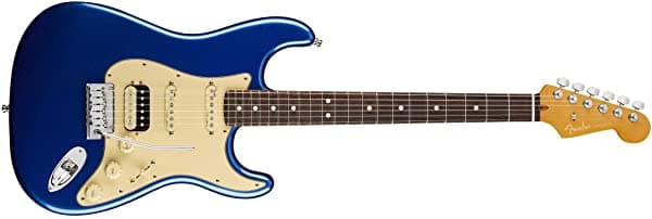 Fender American Ultra Stratocaster Hss Guitarra Eléctrica (Cobra Blue Rosewood Fretboard) 118020795