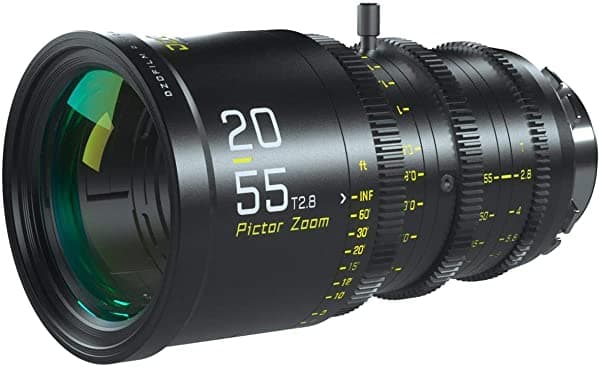 Dzofilm Pictor 0.787-2.165 In T2.8 Super35 Parfocal Zoom Cine Lente Pl-Mount Negro Pictor Zoom