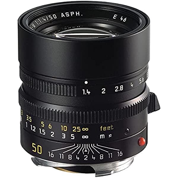 Leica 1.969 In F/1.4 Summilux-M Lente De Enfoque Manual Asférico (11891)