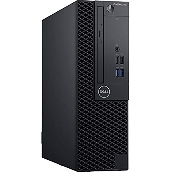 Dell OptiPlex 3000 3060 Computadora de Escritorio Intel Core i5 (Octava Generación) i5-8500 3 GHz 8 GB DDR4 SDRAM 500 GB HDD Windows 10 Pro 64-Bit (Inglés/Francés/Español) Factor de Forma Pequeño DVD 62H0G