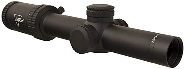 Trijicon Credo 1-6X24 Primer Plano Focal (Ffp) Riflescope Con Retícula Circular Segmentada Verde Mrad Tubo De 1.181 In Negro Mate CR624-C-2900024