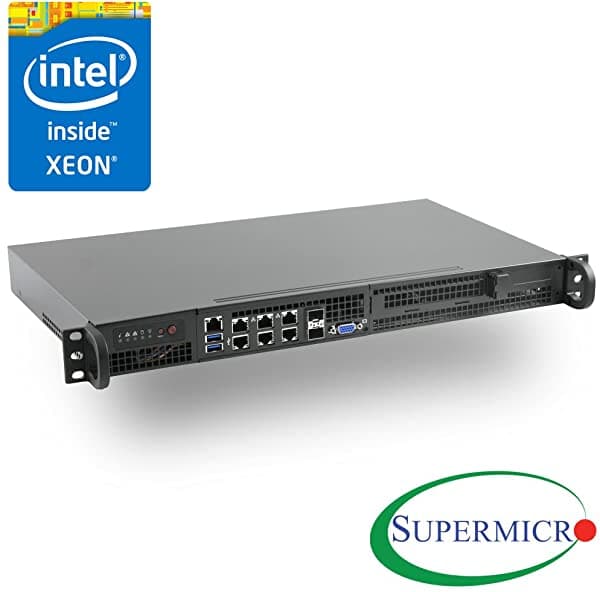 Supermicro Superserver 5018D-Fn8T Xeon D Mini 1U Montaje En Rack Lan 10Gbe Sfp+ Ipmi