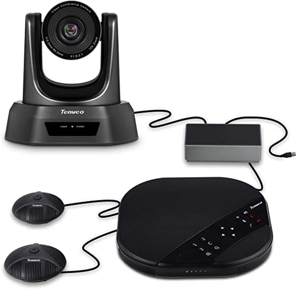 Video Y Conferencias De Audio Sistema Tenveo Group All-In-One 10X Óptico Zoom Usb Ptz Sala De Conferencias Camara Expansion Micstenveo Va3000E