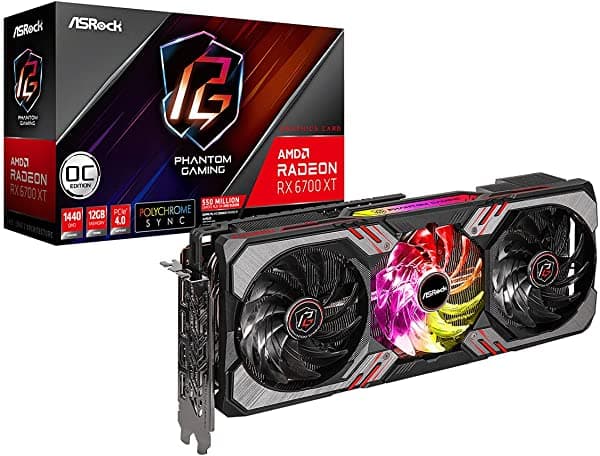 Asrock S - Rx 6700Xt 12Gb Phantom Gaming 90-GA2EZZ-00UANF