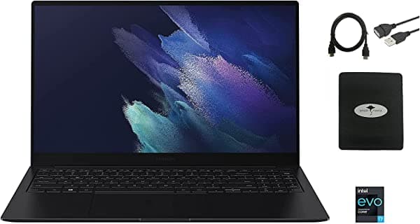 Samsung Computadora Portátil Galaxy Book Pro De 15.6 Pulgadas Intel Evo Platform Intel 11ª Generación Core I7-1165G7 Hasta 4.7 Ghz 16 Gb De Ram 1 Tb Pcie Ssd Gráficos Intel Iris Xe Win 10 Azul Místico Con Accesorios