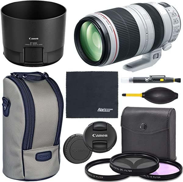 Canon Ef 3.937-15.748 In F/4.5-5.6L Is Ii Usm Lente (9524B002) + Aom Bundle Package Kit - Versión Internacional (1 Año Aom Wty) CN10040045II515JK