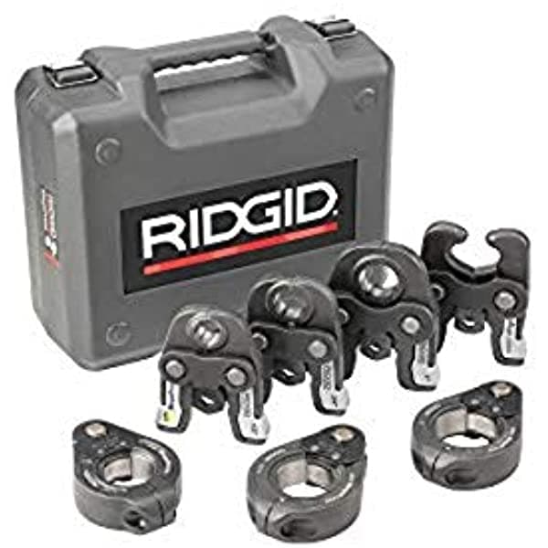 Ridgid 48553 Megapress - Mandíbulas Y Anillos Kit De Megapress De 1/2 A 2 Pulgadas Herramientas Hidráulicas Para Prensar