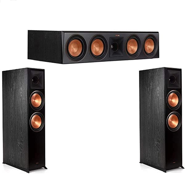Klipsch (1 Par) Rp-8060Fa Altavoz De Pie Con Dolby Atmos - Cada Uno (Ébano) Rp-504C Altavoz De Canal Central (Ébano) RP8060FABKWCENTER3