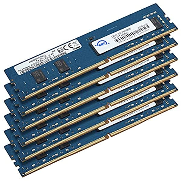 Owc Memoria Rdimm Pc23400 Ddr4 Ecc-R 2933Mhz De 96 Gb (6 X 16 Gb) Compatible Con Modelos Mac Pro 2019 Y Superiores (Owc2933R1M96)