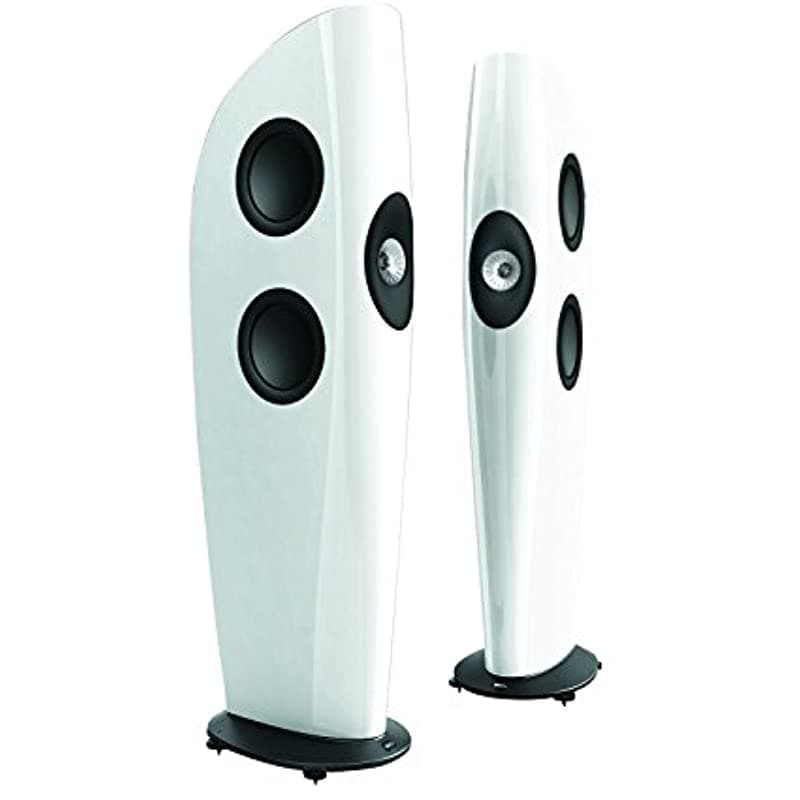 Kef Blade - Piano Negro Brillante (Par) Blanco (Snow White) BLADESNWH