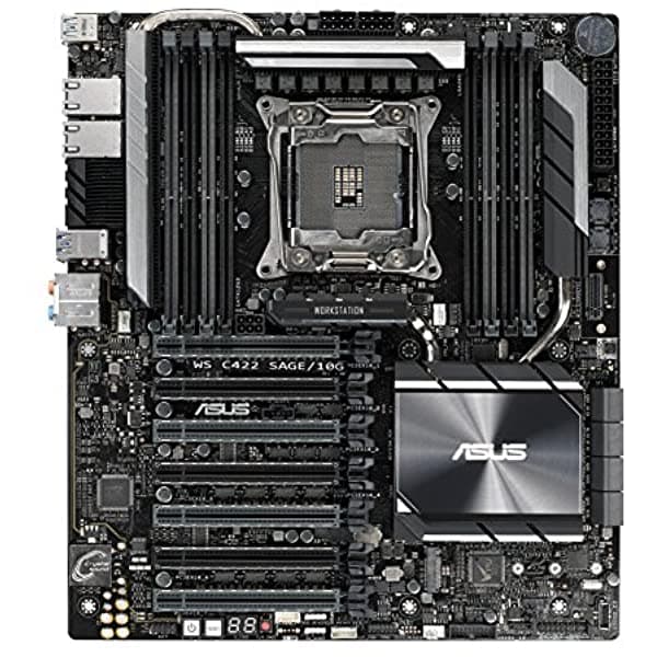 Asus Ws C422 Sage/10G Lga2066 Ecc Ddr4 M.2 U.2 C422 Atx Placa Base Para Procesador Intel Xeon W-Series