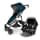 UPPAbaby Cruz V2 Cochecito & Butaca para Auto para Bebé Color Hazel/Jake Negro 0420-CRZ-NA-FIN/1017-MSA-US-JKE