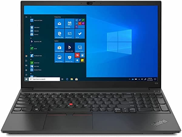 Lenovo ThinkPad E15 G2 15.6" Notebook Intel Core i7-1165G7 16GB RAM 512GB SSD Full HD 1920 x 1080 Intel Iris Xe Graphics Windows 10 Pro Negro Brillante (20TDS06700)